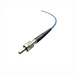 Standard SMA 905 Fiber Optic Connector for use with 0.25 mm core plastic optical fiber with a 1.0 mm outside-diameter jacket.